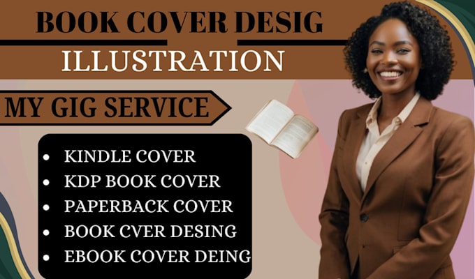 Bestseller - do book cover design,amazon kdp book cover design,book cover design,illustration