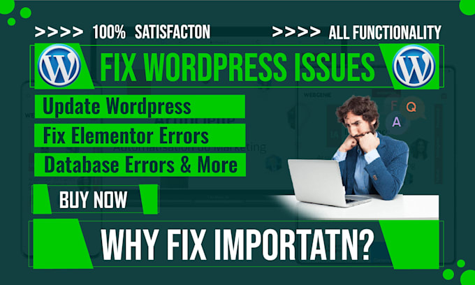 Gig Preview - Fix wordpress, woocommerce, HTML, and CSS issues in 24 hours