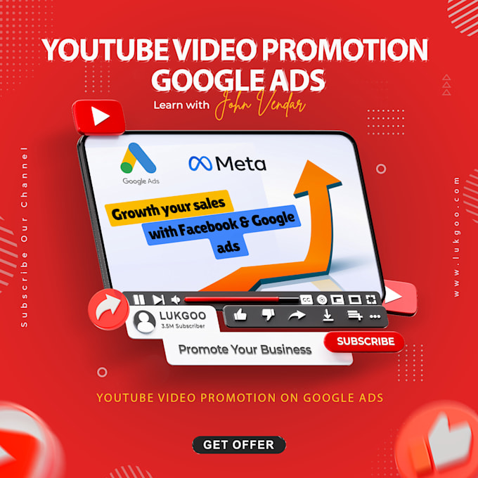 Bestseller - do youtube video promotion google ads