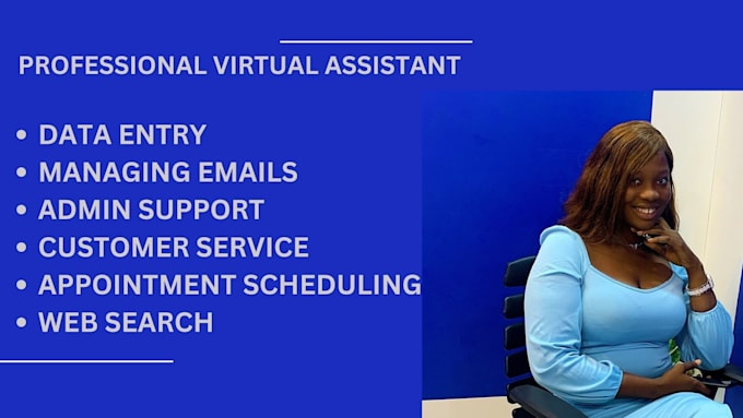 Gig Preview - Be your professional administrative virtual assistant,