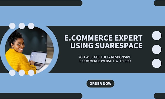 Gig Preview - Design redesign squarespace e commerce website wix wordpress to squarespace