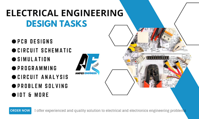 Gig Preview - Be your electrical engineering design and problems expert