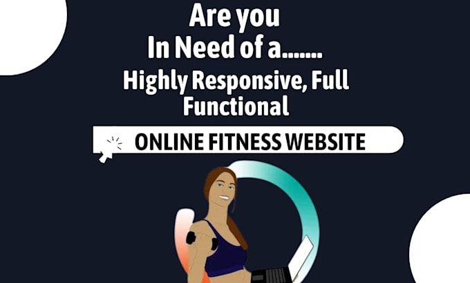 Gig Preview - Build next level online fitness coaching website mental health wellness website