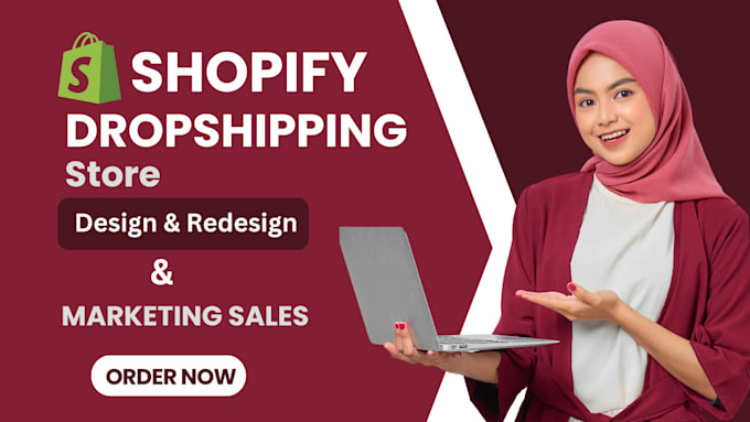 Bestseller - design and redesign shopify store and boost shopify sales with shopify marketing