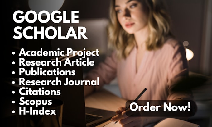 Gig Preview - Write and publish article in google scholar, research and journal writing