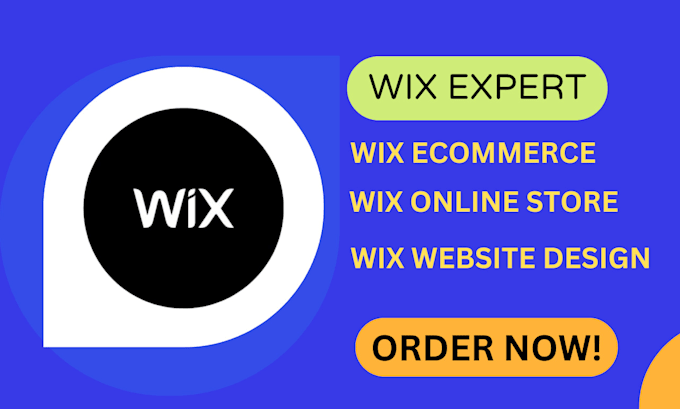 Gig Preview - Wix ecommerce website wix online store wix editor wix studio wix website design