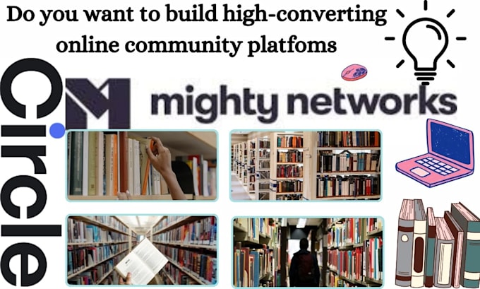 Gig Preview - Setup mighty networks, circle so, tribe, membership website, community platform