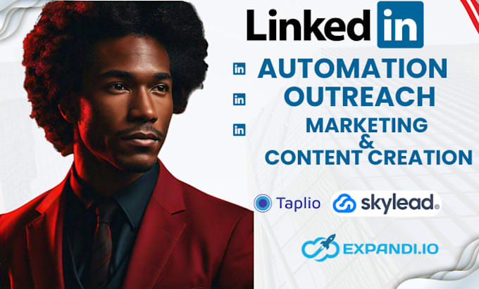 Gig Preview - Do linkedin automation outreach on expandi taplio smartlead dripify