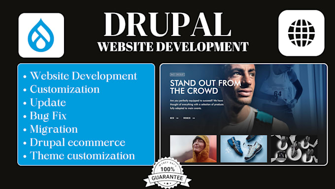 Gig Preview - Develop, fix update your drupal website and custom themes, module development