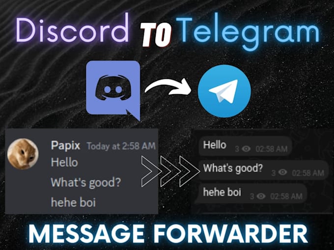 Gig Preview - Develop telegram and discord forwarder bot, telegram sales bot