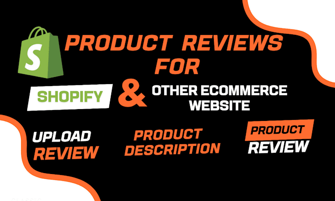 Gig Preview - Import add upload bulk product reviews for shopify woocommerce ecommerce product