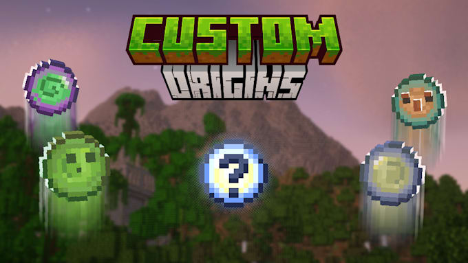 Gig Preview - Create a custom minecraft origin for you