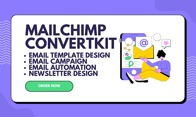 Gig Preview - Mailchimp email template, convertkit automation, mailchimp automation, mailerlit