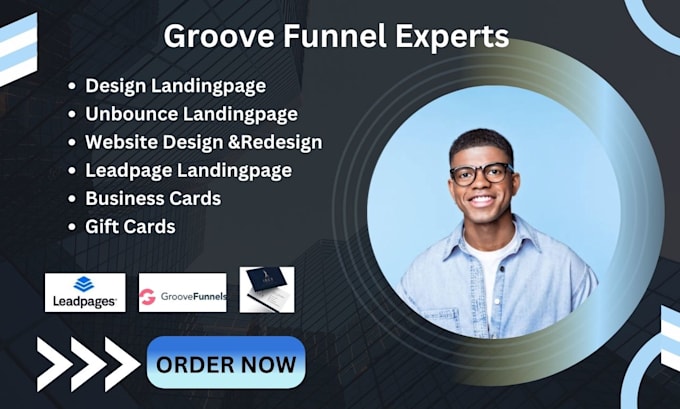 Bestseller - groove funnel landing page groove page  groovepages gift cards