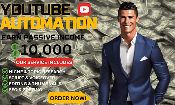 Gig Preview - Setup youtube automation channel business and create cash cow videos for you