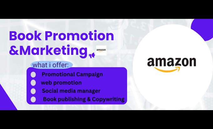 Gig Preview - Do organic amazon kindle promotion, ebook marketing and amazon ads