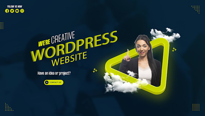 Gig Preview - Build wordpress website ,design, custom website, business website development