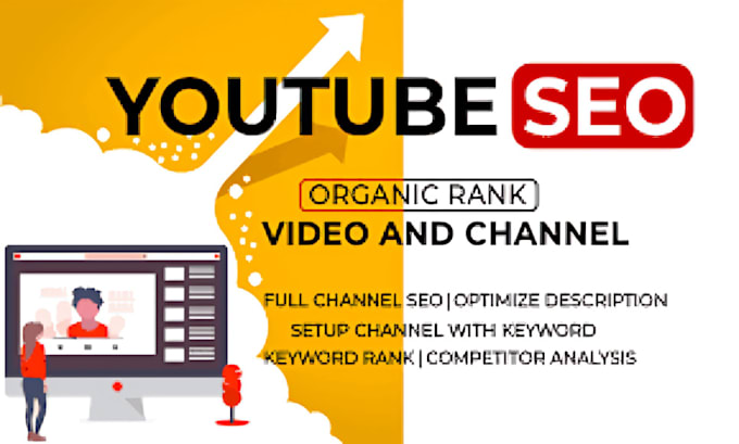 Gig Preview - Be certified youtube channel manager for organic growth and video SEO expert