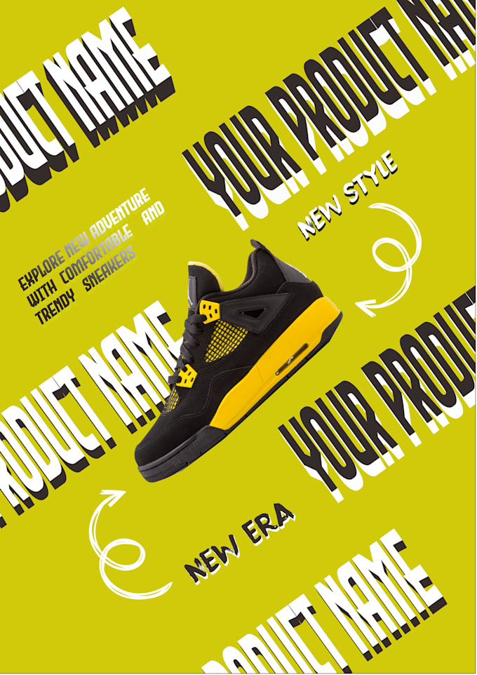 Gig Preview - A design for a shoe promotion and other