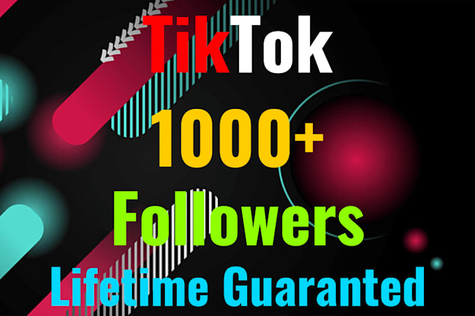 Bestseller - get fast 2000 real tiktok followers guarantee