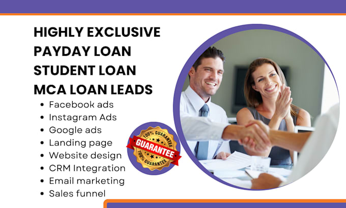 Bestseller - generate payday loan leads student loan leads mca leads business loan leads