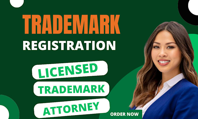 Gig Preview - Be trademark registration attorney for copyright brand logo upsto filling USA