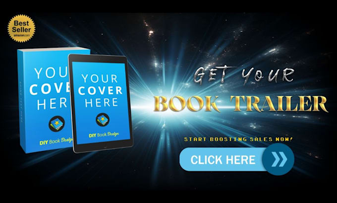 Bestseller - create cinematic book trailer teaser and promo video