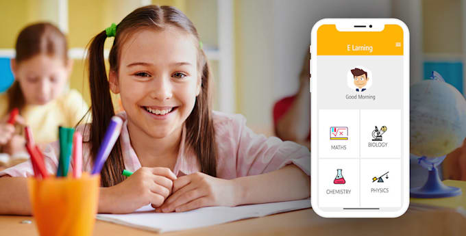 Bestseller - develop educational app, learning, school, kids learning quiz online course app