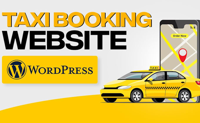 Gig Preview - Create taxi booking website, llimo, vtc, taxi, chauffeur website with booking