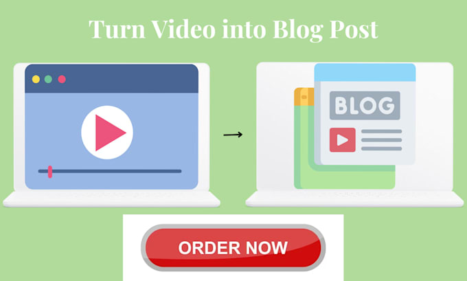 Bestseller - turn your video into a blog post, SEO optimized