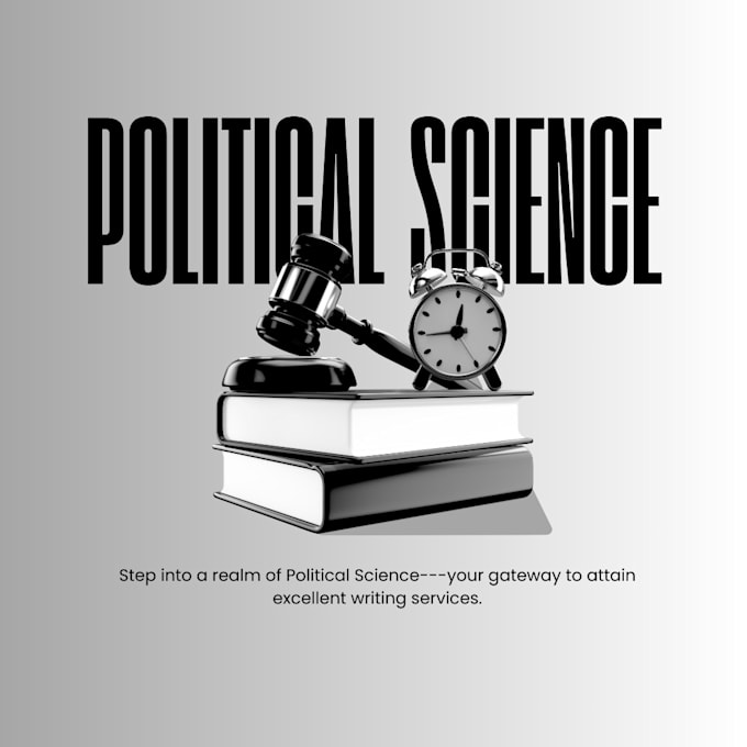 Gig Preview - Assist you in political science