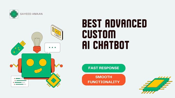 Bestseller - create a custom ai chatbot with fast and smooth response