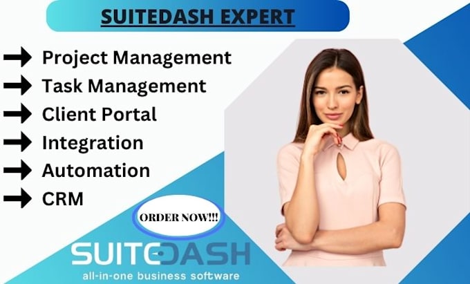 Gig Preview - Be suitedash expert for client portal, automation, project management setup