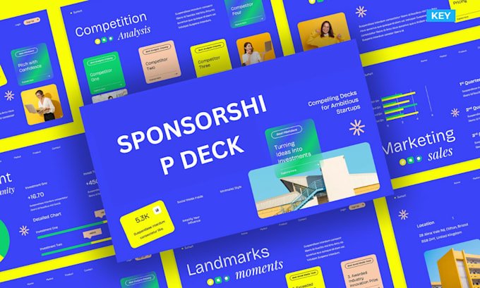 Gig Preview - Design sponsorship deck presentation, and investor pitch deck