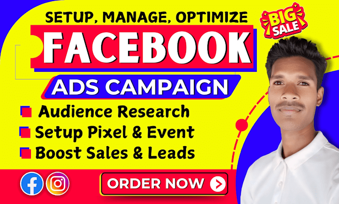 Bestseller - create facebook ads campaign for sales and leads