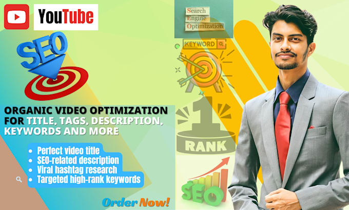 Bestseller - do super fast organic youtube video SEO