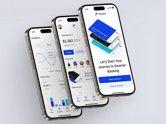 Bestseller - develop money transfer app p2p payment app crypto wallet app finance app