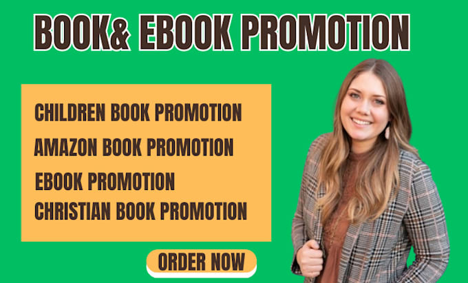 Gig Preview - Do sales converting amazon book promotion ebook marketing promote christian book