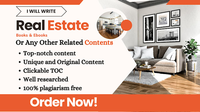 Bestseller - ghostwrite up to 30k words on real estate, finance book writer, KDP writer