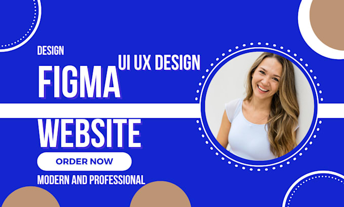 Gig Preview - Do figma design for figma website app UI UX website mockup dashboard design