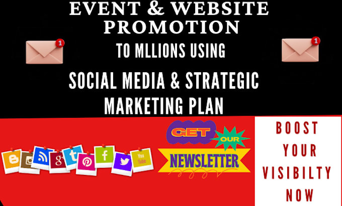 Gig Preview - Organic promote facebook event eventbrite website advertise webinar concert MLM