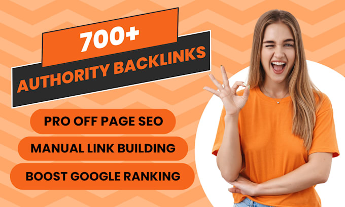 Gig Preview - Build 700 high authority off page SEO backlinks through link building