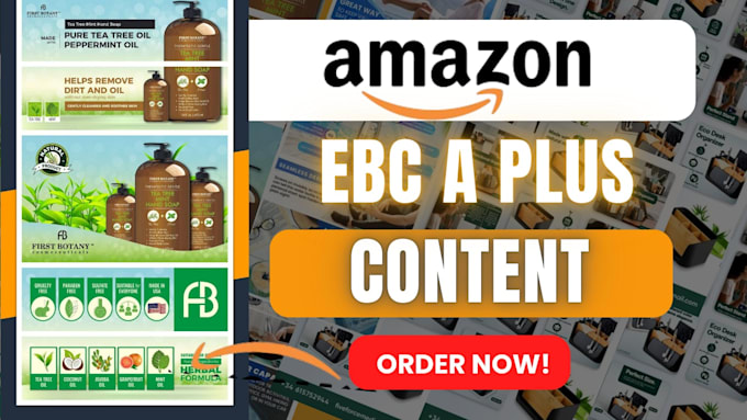 Gig Preview - Do amazon aplus ebc content for your book cover amazon ebc listing amazon images