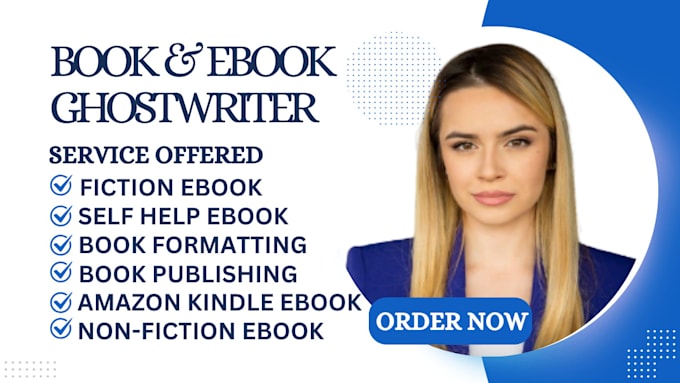 Gig Preview - Ghostwrite self help ebook, KDP book writer,ebook writer, nonfiction ghostwriter