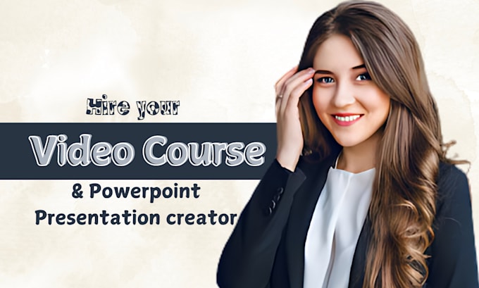 Gig Preview - Convert your powerpoint slide into online video course, elearning course editing