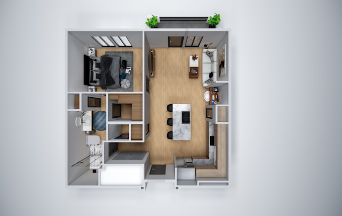 Bestseller - visualize 3d floor plan render