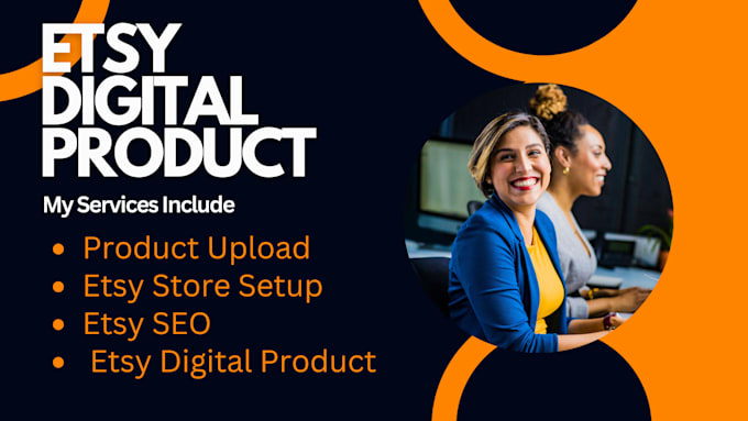 Gig Preview - Do etsy product listing etsy digital product etsy planner SEO for your etsy stor