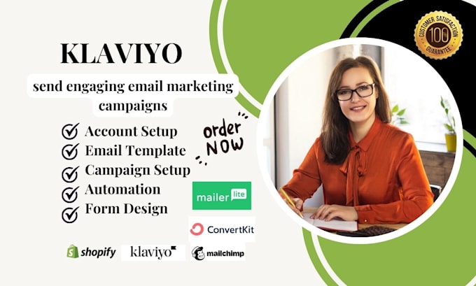 Gig Preview - Set up and manage your klaviyo email marketing