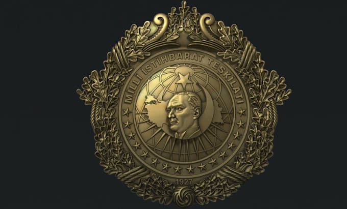 Gig Preview - 3d bas relief 3d coin model 3d medallion 3d wood carving bas sculpt relief cnc