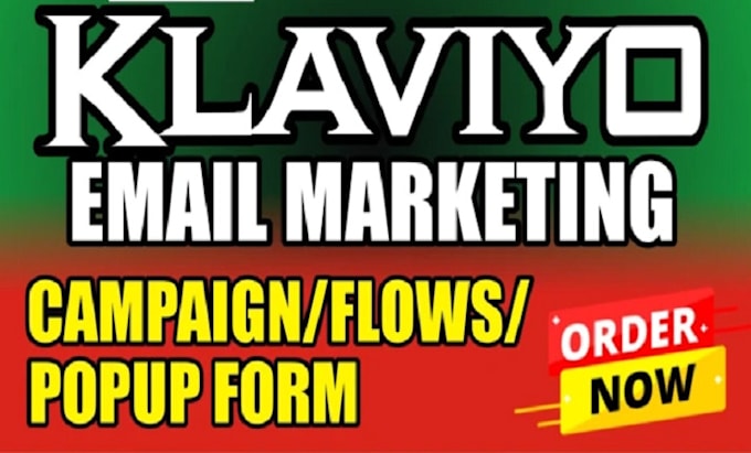 Gig Preview - Klaviyo flows, klaviyo email marketing, mailchimp newsletter, mailchimp